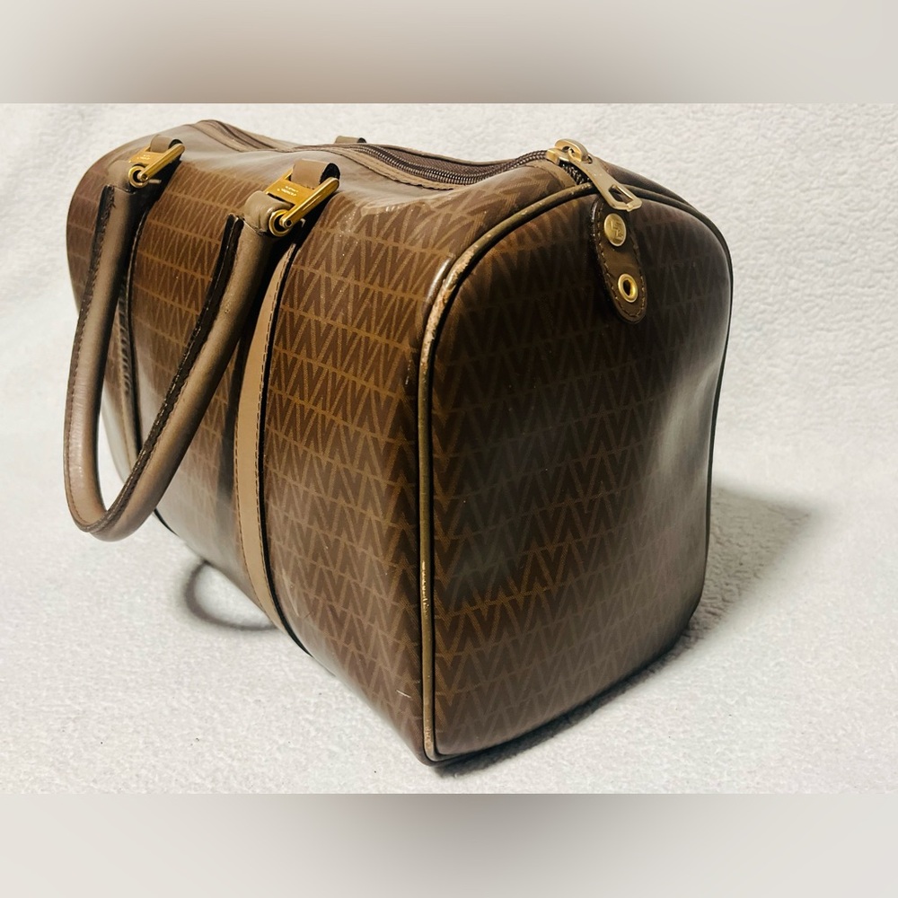 Mario Valentino Monogram Boston Bag - Picture 7 of 12